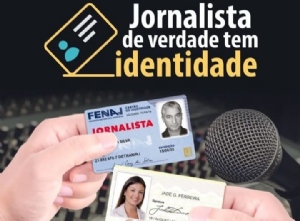 Carteira Nacional de Jornalista  lei e s pode ser emitida pela FENAJ 