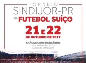 SindijorPR promove torneio de futebol suo