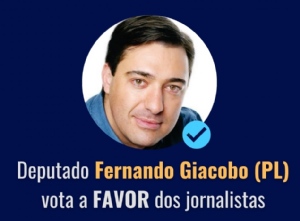 Fernando Giacobo mantm voto favorvel  PEC do diploma 