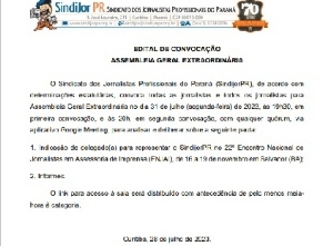 SindijorPR ter representante no Encontro Nacional de Jornalistas em Assessoria de Imprensa